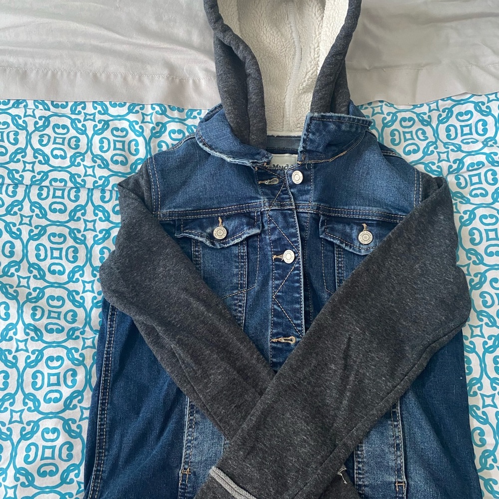 Girls Mudd Denim Jean Jacket Sz 16